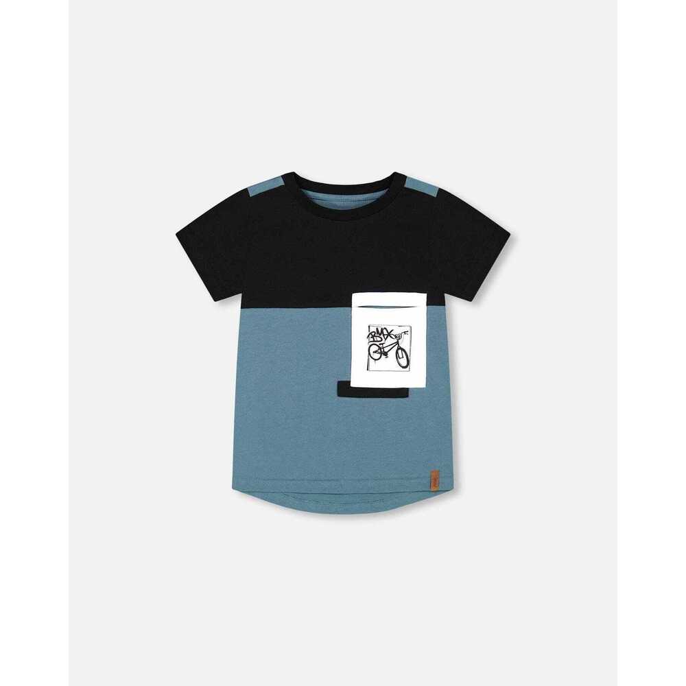 Colorblock T-Shirt Black - 5